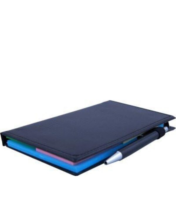 Note Pad/Memo Book with Sticky Notes & Clip Holder with Pen for Gifting - Image 8