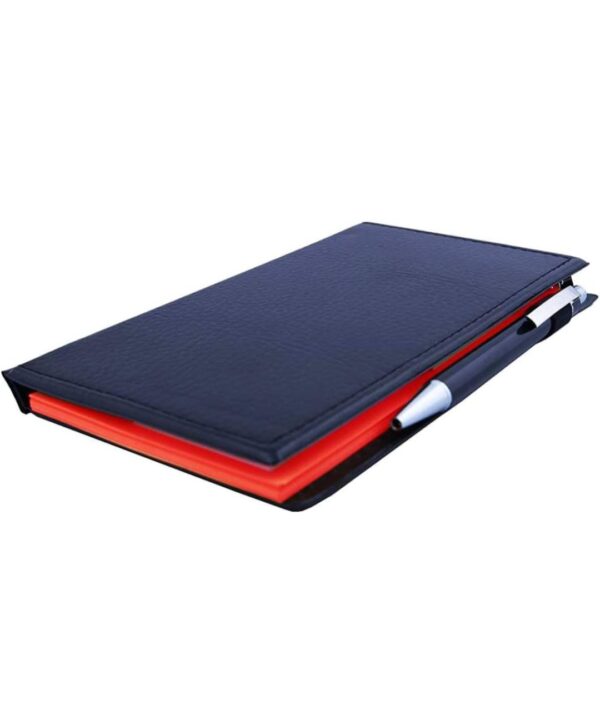 Note Pad/Memo Book with Sticky Notes & Clip Holder with Pen for Gifting - Image 6
