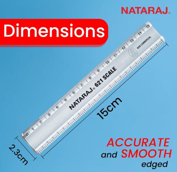 Nataraj 621 Scale 15cm